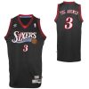 76ers 3 allen iverson nickname the answer jersey